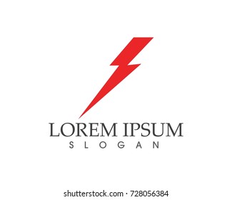 Vector - Vector lightning icon logo and symbols