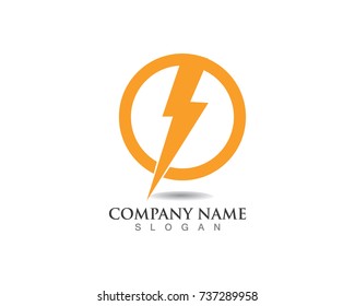 Vector - Vector lightning icon logo and symbols
