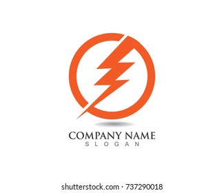 Vector - Vector lightning icon logo and symbols
