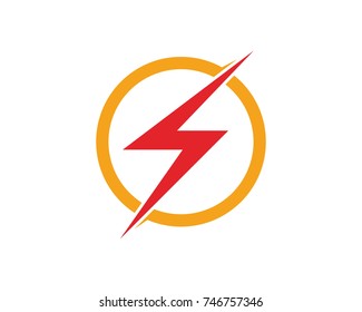 Vector - Vector lightning icon logo and symbols
