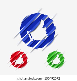 Vector like icon design
