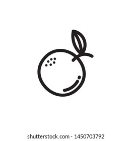 Vector lime icon. Flat illustration of lime isolated on white background. Icon vector illustration sign symbol.