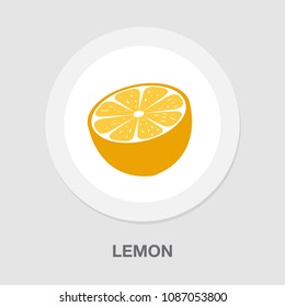 vector lime - orange or lemon? healthy fresh fruit isolated.