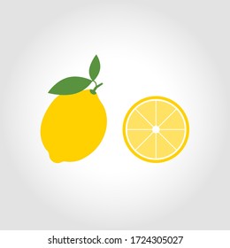 Vector Lime Slice Green Illustration Of Lemon Isolated Half Lime Fruit. Fresh Green Citrus Cut Icon. Vector Illustration Eps 10