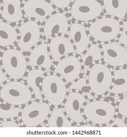 Vector Limpet shells in beige seamless pattern background. Perfect for fabric, wallpaper and scrapbooking