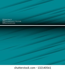 Vector line abstraction design against dark background