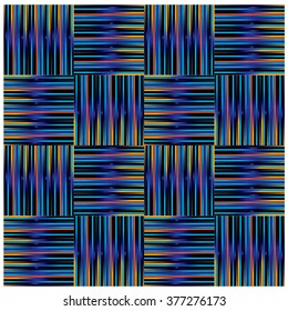 vector line and angular colorful pattern