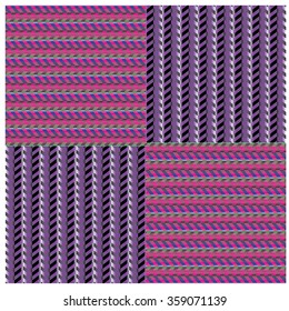 vector line and angular metal silver pattern