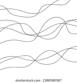 Vector Line Art Black Pack Design
