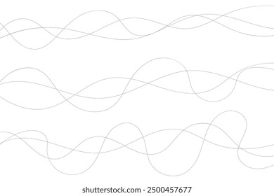 Diseño de paquete negro de arte de línea de Vector