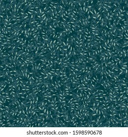 Vector line art floral leaf seamless repeat pattern design background texture. Perfect for modern greeting cards, wallpaper, fabric, home decor, wrapping projects.