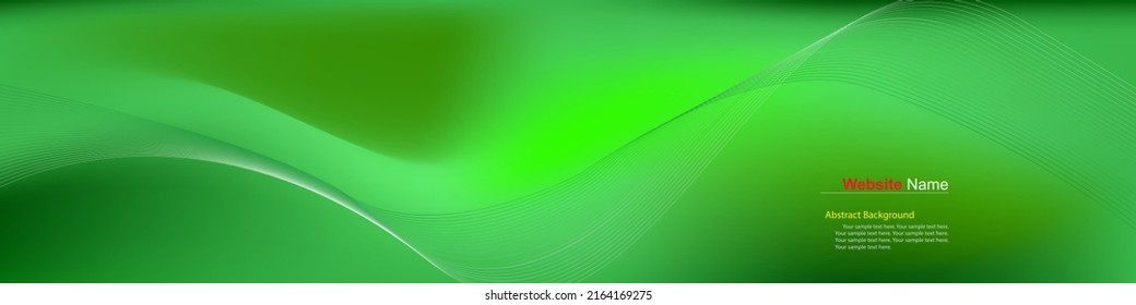 Vector line art, green abstract Background design. Suitable for Backdrop.