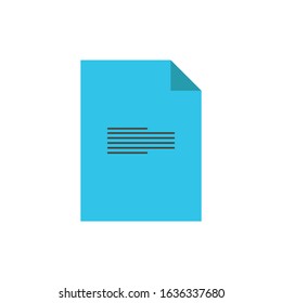vector line art illustration documant icon wrapped with a website landing page template. soft and smooth color design. can be used as a percentage. made for business icons