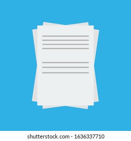 vector line art illustration documant icon wrapped with a website landing page template. soft and smooth color design. can be used as a percentage. made for business icons