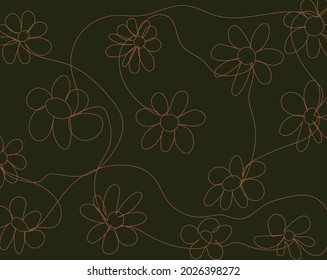 vector line art illustration, wallpaper and background