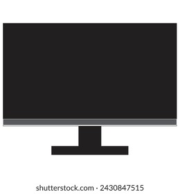 Vector and line art for LCD TV monitors
