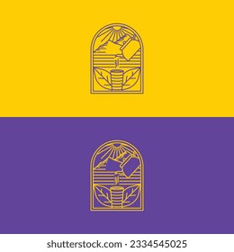 vector Line Art Logo Designs Art logo Business logo design Branding design logo