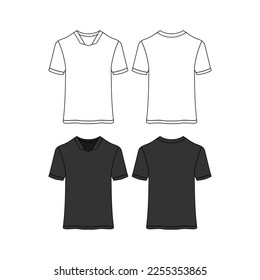 camiseta de fútbol de línea vectorial	
