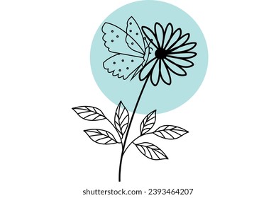 Dibujo de arte de línea vectorial o ilustración de línea