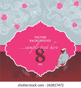 Vector line background design. interweaving strands background. braided rope.
