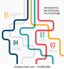 Vector line business concept template