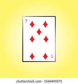 vector line card diamonds art