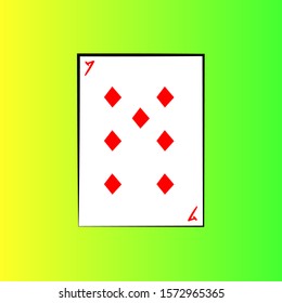 vector line card duamonds art