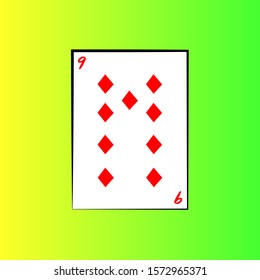 vector line card duamonds art
