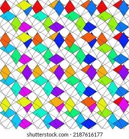 Cuadrado de flores de línea vectorial para el fondo del material de archivo papel de fondo y la textura de la ilustración de la ilustración del diseño gráfico aislado diseño plano de moda para el algodón hermoso patrón de papel de tela colorida