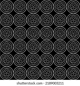 Vector line flowers square for footage background wallpaper and seamless artwork illustration texture of art graphic design isolated flat trendy design for fabric cotton beautiful pattern colorful
