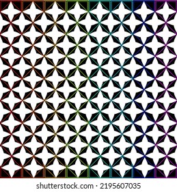 Vector line flowers square for footage background wallpaper and seamless artwork illustration texture of art graphic design isolated flat trendy design fabric cotton beautiful pattern logo colorful