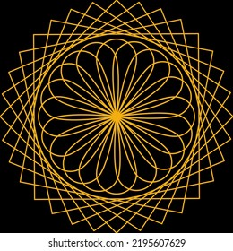 Vector line flowers square for footage background wallpaper and seamless artwork illustration texture of vector graphic design isolated flat trendy design fabric cotton beautiful pattern colorful 