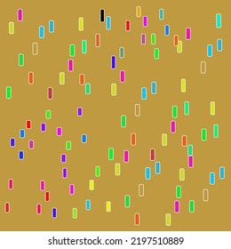 Vector line flowers square for footage background wallpaper and seamless artwork illustration texture of vector graphic design isolated flat trendy design for fabric cotton beautiful pattern colorful 