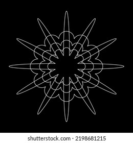 Cuadrado de flores de línea vectorial para el fondo del material de archivo fondo papel de fondo y ilustración de arte sin fisuras textura de diseño gráfico vectorial aislado diseño de moda plana para tejido algodón hermoso patrón colorido 