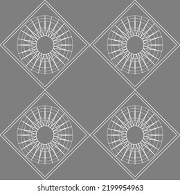 Vector line flowers square for footage background wallpaper and seamless artwork illustration texture of art graphic design isolated flat trendy design for fabric cotton beautiful pattern colorful