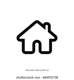 Vector line Home Icon