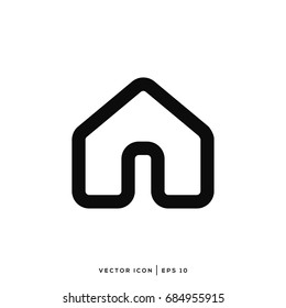 Vector line Home Icon