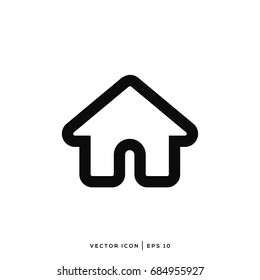 Vector line Home Icon