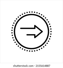 Vector line icon for then