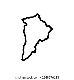Vector line icon for adelaide