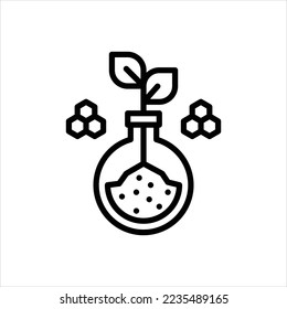 Vektorsymbol für Biotechnologie