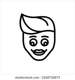 Icono de línea de vector para una breve