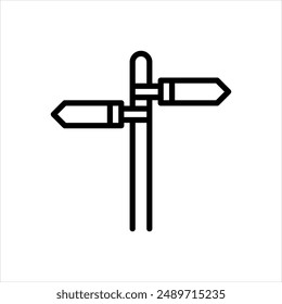 Vector line icon for broadway