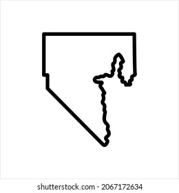 Icono de línea del vector para clark