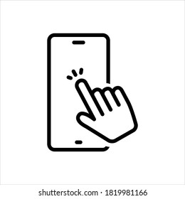 Vektorliniensymbol für Verhalten