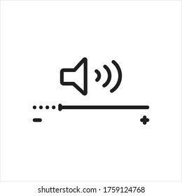 Icono de línea de vector para control