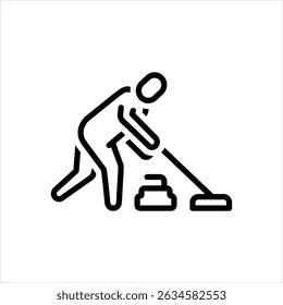 Ícone de linha de vetor para ondulação