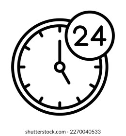 diseño de icono de línea vectorial para uso personal y comercial