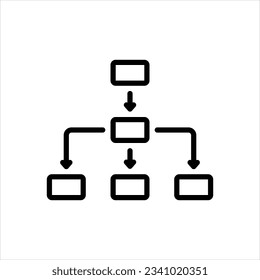 Icono de línea de vector para el dominio