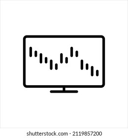 Vector line icon for dow